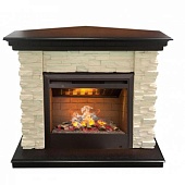 Каминокомплект Real Flame Elford Corner (античный дуб)+Helios (Элфорд)