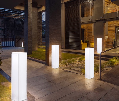 Светильник Колонна 30х190 питание от сети 220В, RGB