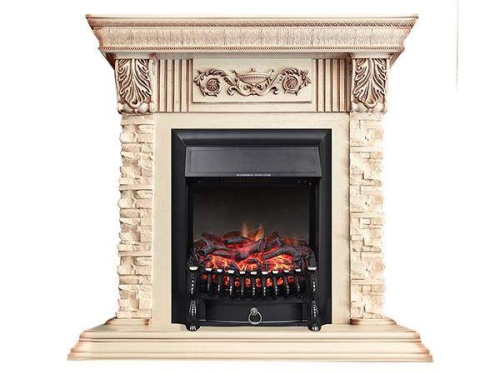 Luxemburg сланец бежевый под классический очаг