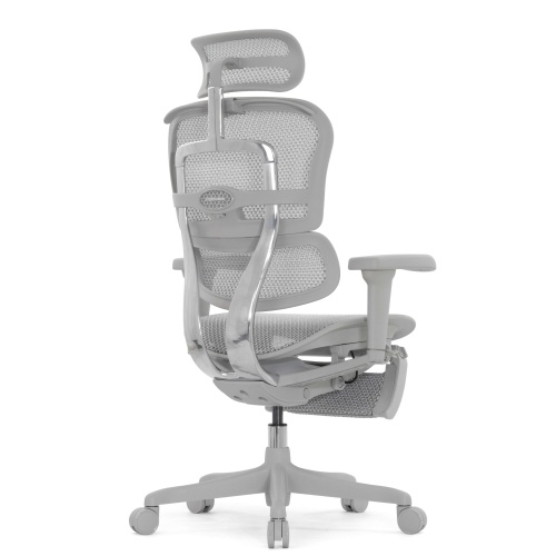 Ортопедическое кресло Falto Ergohuman 2 Ultra Footrest Серое