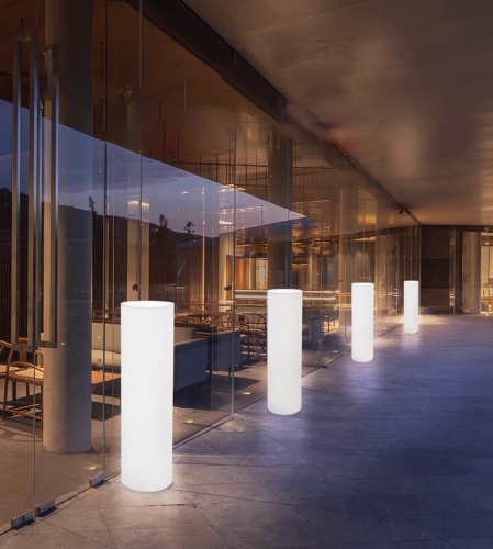 Светильник Цилиндр 25х100 питание от 220В, RGB