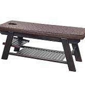 Деревянная кушетка из бука Heliox WCO5