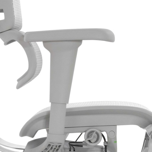 Ортопедическое кресло Falto Ergohuman 2 Ultra Footrest Серое