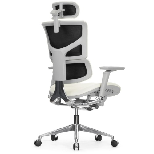 Ортопедическое кресло Falto Leather Premium Белое