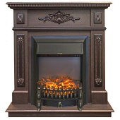 Каминокомплект Real Flame Lilian (темный орех)+Fobos Lux