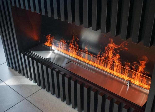 Электроочаг Schönes Feuer 3D FireLine 1000 со стальной крышкой в Ставрополе
