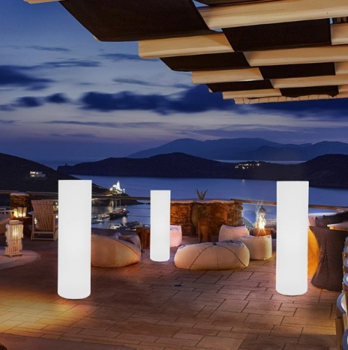 Светильник Цилиндр 16х24 питание от 220В, RGB