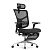 Ортопедическое кресло Falto Star 2 Чёрное с подножкой