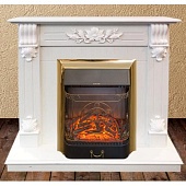 Каминокомплект Real Flame Ottawa (белый дуб)+Majestic BR S