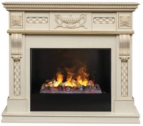 Каминокомплект Real Flame Corsica (белый дуб)+3D Cassette 630 в Ставрополе