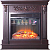 Каминокомплект InterFlame Берта ЛЮКС (темный дуб)+Foton 23 (Берта+Фотон 23)
