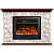 Каминокомплект Glenrich Пафос Арбат 28 (красное дерево)+Newflame